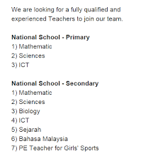 Average salaries for a primary teacher are in the lower to mid range. Malaysia Jobs International Scholarships For All Teaching Vacancies Available For Tenby International School Salary Around 3000rm Branch Setia Eco Gardens Shah Alam