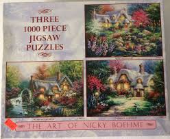 Over 500 puzzles & solutions, easy to hard puzzles for adults. Used Jigsaw Puzzles