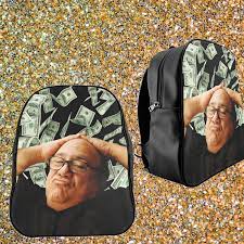 Danny Devito Money Backpack Danny Devito Backpacks Funny Frank
