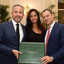Rula jebreal is a talented palestinian foreign policy analyst, journalist, novelist, and screenwriter of israeli origin. Rula Jebreal Upon Receiving Doctorate Of Letters Honoris Causa