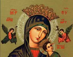 Nossa senhora do perpétuo socorro foi colocada na igreja de santo afonso, em roma. Oracao Para Nossa Senhora Do Perpetuo Socorro Nossa Sagrada Familia