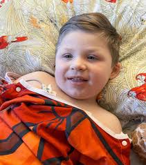 3-year-old Kaleb Phillips is waking up in his own bed this morning. The  toddler from Cullman, AL had surgery a few days back. Surgeons evened up  the stubs