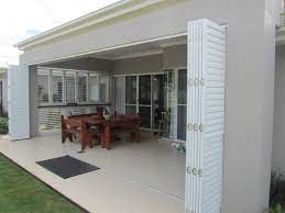 Dollar Curtains Blinds External Aluminium Shutters Dollarcurtainsandblinds Outdoor Shutters Patio Blinds Aluminum Shutters