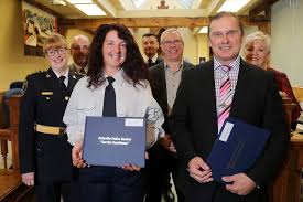 Officers, civilians recognized