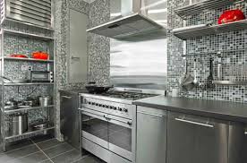 stainless steel ikea kitchen, stainless