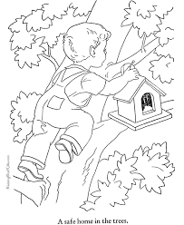Kid Color Page Of Houses 005 Vintage Coloring Books Coloring For Kids Coloring Books