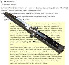 There are many reasons to always carry a knife that you may not be aware of. Why Are Switchblades Illegal Blade Magazine