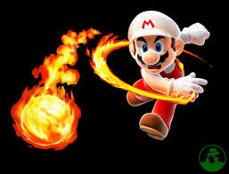 Mario With A Fireball Mario Art Mario Game Character