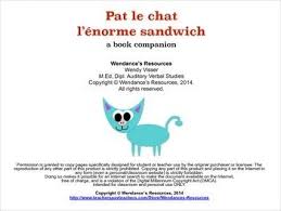 French Book Companion For Pat Le Chat L Norme Sandwich Written By James Book Companion Books French Books