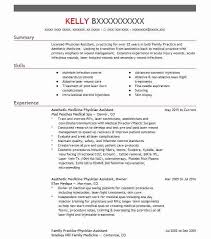 Aesthetic training for nurses & physician assistants · fundamental botulinum toxin and filler (2 days) · fundamental laser & chemical resurfacing (2 days) · the . Medicine Procedure Service Physician Assistant Resume Example Brighton Michigan