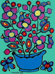 Potofflowers Native Art Indigenous Art Canadian Art