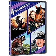 4 Film Favorites Classic Horse Films Dvd Walmart Com Black Beauty Story Film Dvd Black Beauties