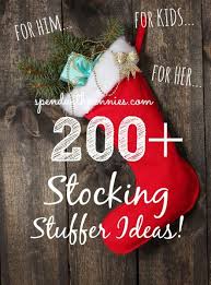 Huge List Of 200 Stocking Stuffer Ideas Spend With Pennies Merry Little Christmas Christmas Time Christmas