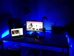 Amazon Com Kids Room Led Light Kit For Your Computer Desk Study Desk Gamer Desk Lighting Kit Is Super Bright Remote Control Green With Strobe Effects Video Games