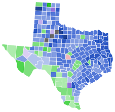 File Texas Democratic Presidential Primary Election Results By County Vote Share 2020 Svg Wikipedia Texas has 36 congressional districts, the 2nd largest delegation in the country. file texas democratic presidential