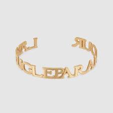 Gucci L Aveugle Par Amour Cuff Bracelet Gucci Womens Cuff Bracelets Bracelets Gold Diamond Bracelets