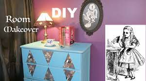 Be creative and enter in your wonderland. Diy Room Makeover Alice In Wonderland Inspired Youtube