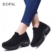 Casual Shallow Shoes Chaussure Semelle Compensee Chaussures Confortables Sneakers