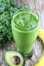 Kale Avocado Banana Green Smoothie Avocado Banana Smoothie Green Smoothie Recipes Healthy Green Smoothies