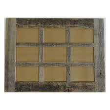 Free shipping on orders over $25 shipped by amazon. 9 Openings 4x6 Window Collage Barn Wood Multi Picture Frame Allbarnwood
