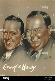 STAN LAUREL OLIVER HARDY LAUREL & HARDY (1934 Stock Photo