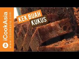 Bukan apa, tapi geram bila pernah buat sekali dulu tak menjadi. Resepi Kek Buah Kukus Try Masak Icookasia Youtube