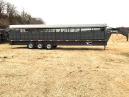 I used the big tex axles and base but added new lights for the whole thing. Gooseneck Stock Trailers For Sale In Arkansas Stocks Walls
