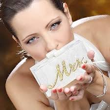 Bride Clutch Purse Acrylic MRS Evening Bag Handbag for Women Wedding Day  Bridemaid Party Dinner Prom White 6.93"*1.77"*3.86", White, Gold,  6.93"*1.77"*3.86" : Amazon.ca: Clothing, Shoes & Accessories