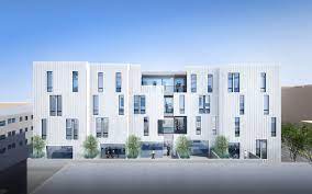 Brooks Scarpa S Mixed Use Complex Featuring Low Income Housing To Break Ground Low Income Housing Modern Architecture Building Architecture