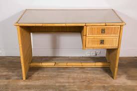 Shop for bamboo lamps rattan at alibaba.com and save time and money on major roadwork projects. Bamboo And Wicker Rattan Desk Italy 1960 For Sale At 1stdibs