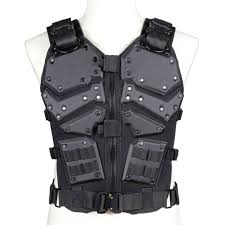 Tactical Paintball Airsoft Molle Chest Durable And Comfortable Material Adjustable Shoulders An Tactical Paintball Military Tactical Vest Body Armor Tactical