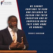 Voddie is a pastor, church planter, author, professor, husband, father. Voddie Baucham