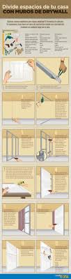 Muros De Drywall Aprende A Dividir Espacios En Tu Casa Vive Tu Casa Construccion En Seco Casas Muros