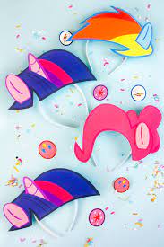 So i'm delighted to see they're making a comeback. Diy My Little Pony The Movie Costume Headbands Flair Brite And Bubbly