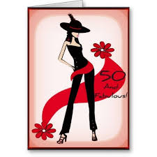 Elegant Birthday Cards For Women 50th Birthday Card For Women Zazzle Com 50th Birthday Cards Birthday Cards For Women 50th Birthday Cards For Women