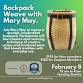 Backpack Weave on Superbowl Sunday with Mary May event image