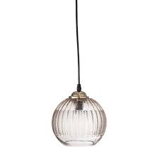 Bloomingville Kleine Retro Hangelampe Aus Glas Braun Myadele Retro Hangelampe Anhanger Lampen Glaslampen