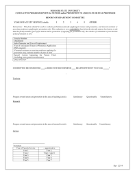 The obvious reason for using employee evaluation form is the ability to note down everything you discuss. Yearly Progress Tenure Promotion Form Department Committee