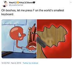 Press F On The World S Smallest Keyboard Know Your Meme