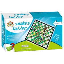 This ancient fun game will be played on a gameboard having numbered squares and is suitable for 2 and more players. Family Center Family Time Magnetic Snake Ladder Play Set