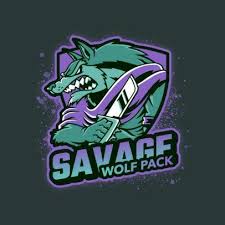 Placeit Logo Template Of An Anthropomorphized Savage Werewolf In 2020 Logo Templates Templates Logo Maker
