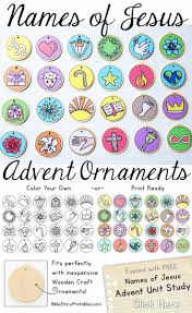 Use them as student desks labels, sight. Names Of Jesus Advent