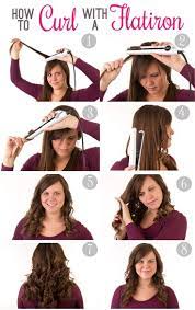Apply some heat control spray to your hair. Best Way To Curl Your Hair With A Straightener