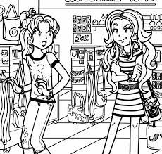 Can you imagine a world without disney? Dork Diaries Printable Coloring Pages Coloring Home