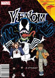 My first time doing a comicbook cover :) Venom X Eddie x Brock : rSpiderman