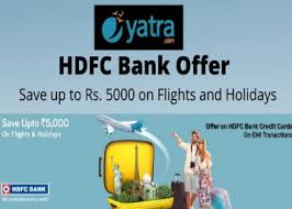 … deals 6 hours ago yatra hdfc bank offers and discount coupons  may 30, 2021  yatra is a popular app and website. Yatra Hdfc Bank Offer Save Up To Rs 5000 On Flights And Holidays