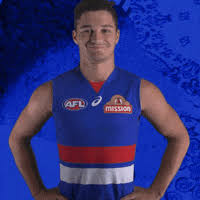 Hosts caleb scanlon and niamh felton will dissect, review, interview and. Aussie Rules Football Afl Gif By Western Bulldogs Find Share On Giphy