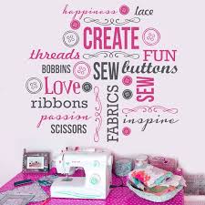 It's like the people who wrote these witty crafty quotes could see straight into our brains… Hobby Room Craft Dressmaker Quote Sewing Room Vinyl Wall Sticker Wall Decor Children S Room Decor Speedexservicecenter Com