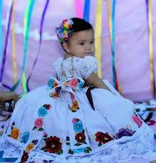 Pin By Julia M On Clothes Mexican Baby Girl Baptism Dress Baby Girl Baby Mexican Dress
