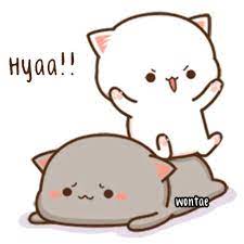 Download the white mochi wa tuyul sticker for whatsapp Mochi Mochi Peach Cat Whatsapp Stickers Stickers Cloud
